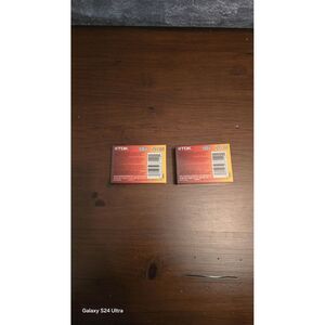 TDK DVM-60ME 60 Minute Mini DV‎ Video Cassette Set Of 2